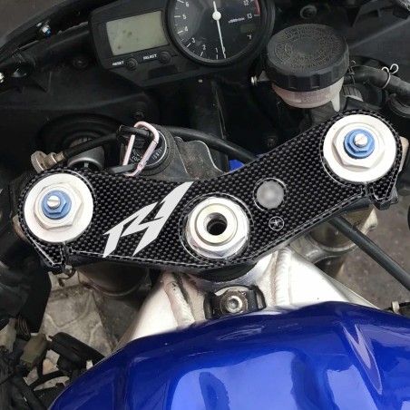 PROTEZIONE PIASTRA FORCELLA ADESIVO compatibile per MOTO YAMAHA R1 fino al 2001