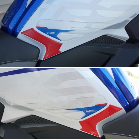 Kit de PEGATINAS DE PROTECCIÓN LATERAL 3D compatible con MOTOCICLETAS serie BMW GS R1250 HP