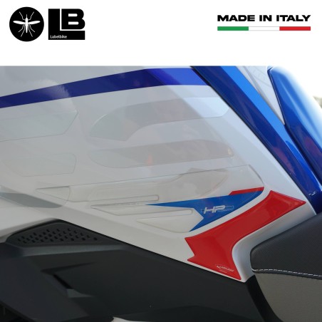 3D STICKER kit SIDE PROTECTIONS compatible for BMW GS R1250 HP series MOTORCYCLES