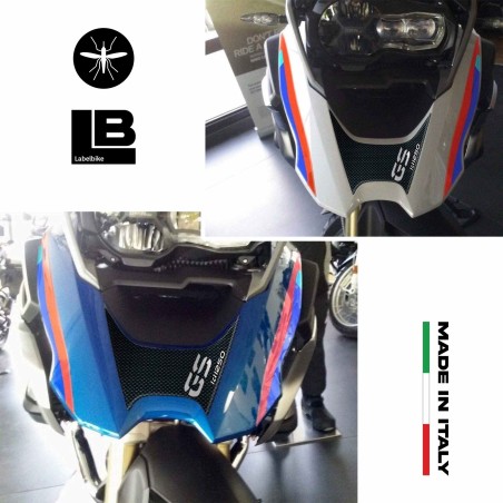 KIT ADESIVI in GEL 3D PROTEZIONE FRONTALE BECCO compatibile MOTO BMW GS R1250