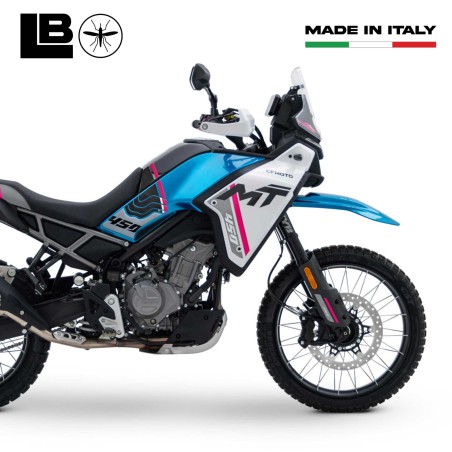 Adesivi Gel 3D Protezioni laterali serbatoio moto compatibili con CFMOTO 450MT