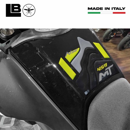 Paraserbatoio Adesivo 3D Protezione serbatoio moto compatibile con CFMOTO 450MT