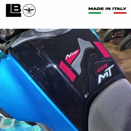 Paraserbatoio Adesivo 3D Protezione serbatoio moto compatibile con CFMOTO 450MT