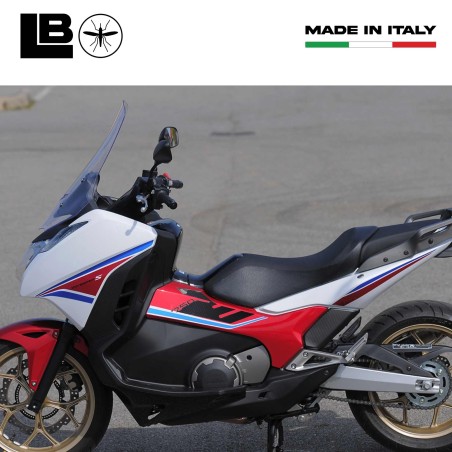 ADESIVI in gel 3D PROTEZIONI LATERALI compatibili per scooter HONDA INTEGRA 750