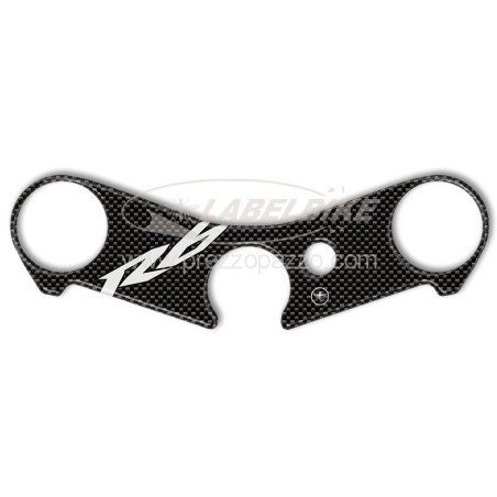 ADESIVO 3D compatibile per MOTO YAMAHA R6 2006-2016 PROTEZIONE PIASTRA FORCELLA