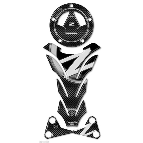 KIT ADESIVI IN resina GEL 3D Z750 Z1000 compatibile per MOTO KAWASAKI Z 750-1000
