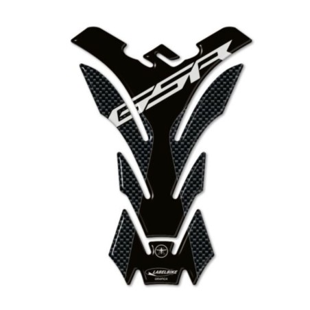 Adhesivo de GEL de carbono 3D, almohadilla de depósito COMPATIBLE con motocicleta SUZUKI GSR