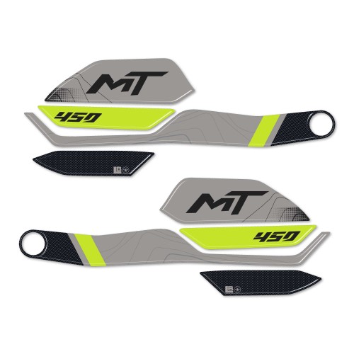 Pegatinas Gel Resina 3D Protección Guardamanos Moto compatible con CFMOTO 450MT 2