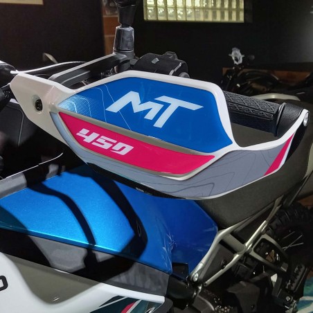 Adesivi resina gel 3D Protezione Paramani moto compatibili con CFMOTO 450MT