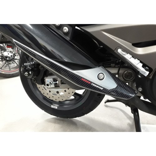 ADESIVO in gel 3D PROTEZIONE COPRI MARMITTA compatibie per scooter kymco AK 550