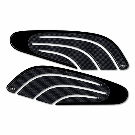 2 PROTEZIONI LATERALI 3D SERBATOIO compatibili per MOTO XSR 700 YAMAHA XSR700