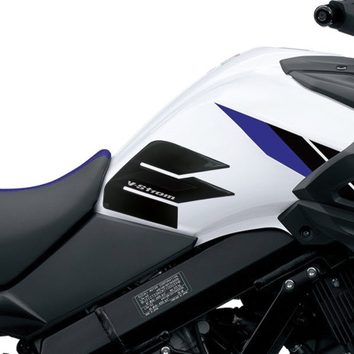 2 PROTEZIONI LATERALI SERBATOIO compatibili per MOTO SUZUKI V-STROM 650 2017-2022