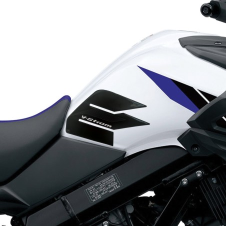 2 PROTEZIONI LATERALI SERBATOIO compatibili per MOTO SUZUKI V-STROM 650 2017-2022