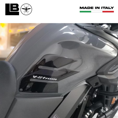 2 PROTEZIONI LATERALI SERBATOIO compatibili per MOTO SUZUKI V-STROM 650 2017-2022