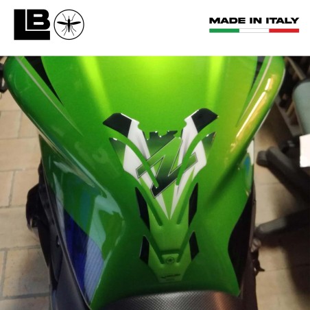 PROTECCIÓN DEPÓSITO ADHESIVO 3D compatible KAWASAKI Z750 Z1000 Z 750-1000 Verde