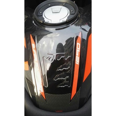 PROTECCIÓN DEPÓSITO ADHESIVO GEL 3D compatible para MOTO KTM 1290 SUPER ADVENTURE S-R