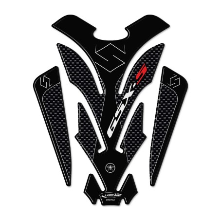 PARASERBATOIO ADESIVO PROTEZIONE COMPATIBILE per MOTO SUZUKI GSXS GSX-S Carbon