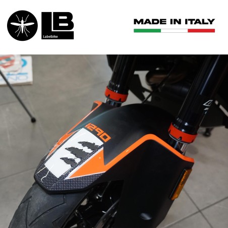 PROTEZIONE PARAFANGO ANTERIORE adesivi 3D compatibile per MOTO KTM 1290 ADVENTURE