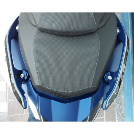 2 PEGATINAS PROTECCIÓN MANGO 3D compatibles para kymco XCITING S 400 2018-2023