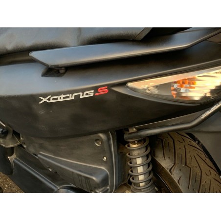 2 ADESIVI 3D SCRITTE XCITING S compatibili per Scooter KYMCO 400i 2018 - 2023