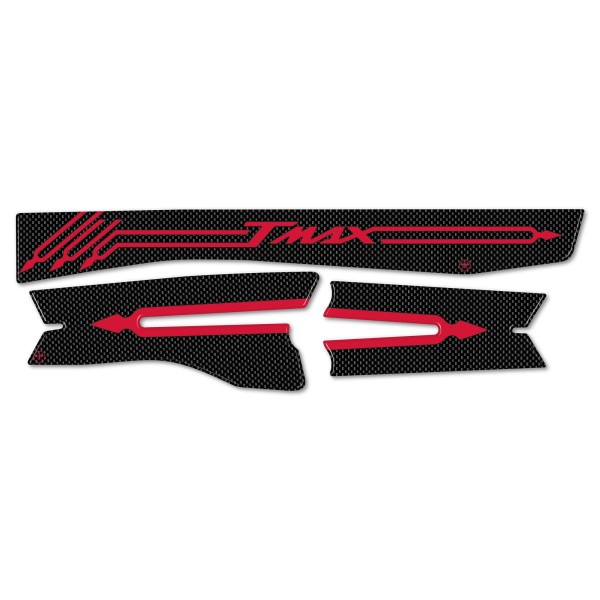 ADESIVI 3D carbonio TMAX 530 compatibili per CARTER CINGHIA YAMAHA T max 2012-16