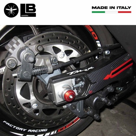 ADESIVI 3D carbonio TMAX 530 compatibili per CARTER CINGHIA YAMAHA T max 2012-16