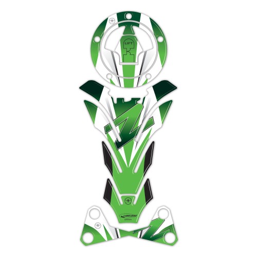 PEGATINAS 3D gel PROTECCION compatible para MOTO KAWASAKI Z750 Z1000 Z 750 Z 1000