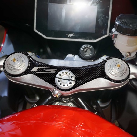 ADESIVO GEL 3D PROTEZIONE PIASTRA FORCELLA compatibile per MOTO MV AGUSTA F3