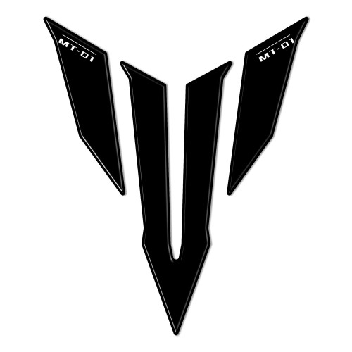 PROTECTOR DE DEPÓSITO ADHESIVO en RESINA 3D compatible para MOTO YAMAHA MT-01