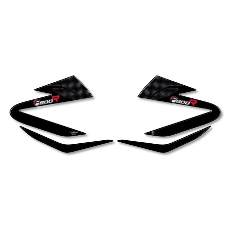 PEGATINAS 3D Gel resina PROTECCIONES LATERALES F800 r compatibles para MOTO BMW F800R
