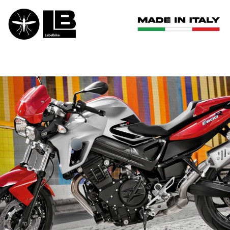 PEGATINAS 3D Gel resina PROTECCIONES LATERALES F800 r compatibles para MOTO BMW F800R