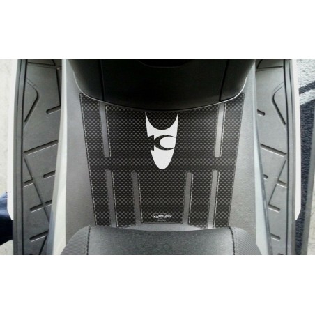 PEGATINA PROTECCIÓN ESTRIBERAS de resina 3D compatible para Kymco XCITING 400 2012-2017