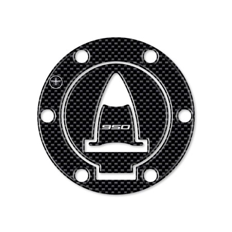 Tank Cap 3D CARBON STICKERS PROTECTION for DUCATI MULTISTRADA 950 MOTORCYCLE