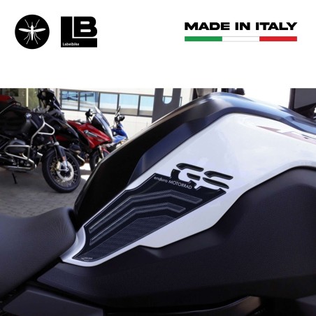 2 ADESIVI gel 3D PROTEZIONI LATERALI compatibili PER MOTO BMW F850 GS 2018-2022