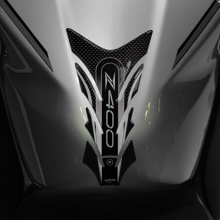 3D Gel Tankpad Tankschutz kompatibel für Kawasaki Z400 Motorräder