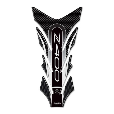 Protector de depósito de gel 3D compatible con motocicletas Kawasaki Z400