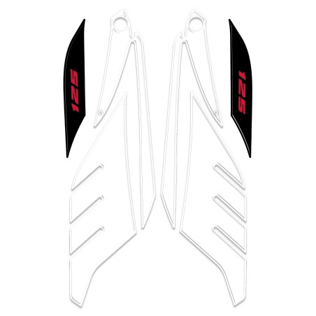 PEGATINAS 3D para Scooter X max 125 PROTECCIÓN compatible para YAMAHA Xmax 2014-2016