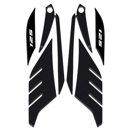 PEGATINAS 3D para Scooter X max 125 PROTECCIÓN compatible para YAMAHA Xmax 2014-2016