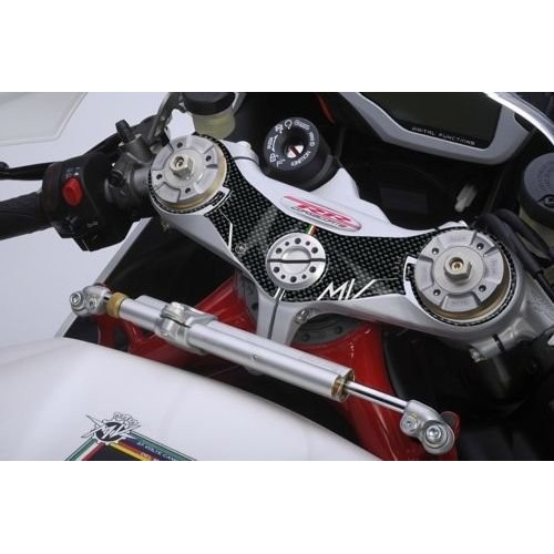 ADESIVO GEL 3D PROTEZIONE PIASTRA STERZO compatibile per MV AGUSTA F4 dal 2010