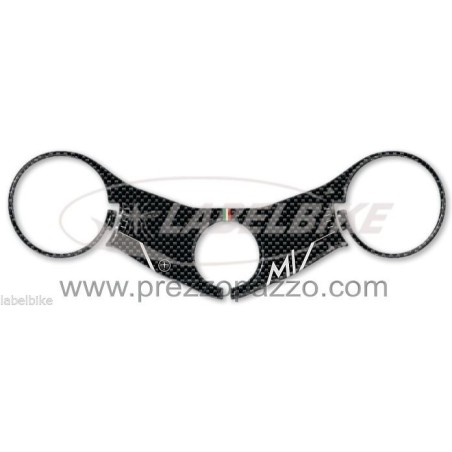 3D GEL ADHESIVE STEERING PLATE PROTECTION compatible for MV AGUSTA F4 from 2010