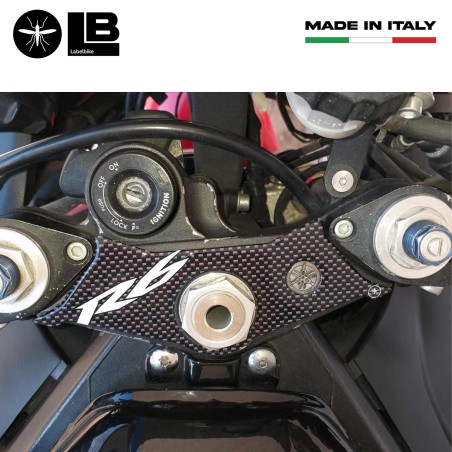 ADESIVO 3D compatibile YAMAHA yzf R6 PROTEZIONE PIASTRA FORCELLA MOTO R 6 2005