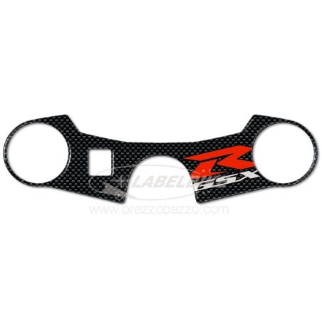 ADESIVI 3D SUZUKI GSXR 1000 PROTEZIONE PIASTRA STERZO per MOTO GSX-R 2005-2006