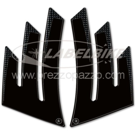 2 PEGATINAS DE GEL PROTECCIONES LATERALES DEL DEPÓSITO compatibles para MOTO YAMAHA TDM 900