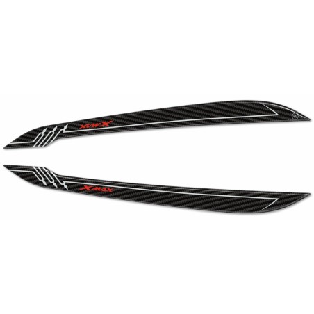 2 3D HANDLE PROTECTION STICKERS compatible with YAMAHA XMAX 400 2017-2021 scooters