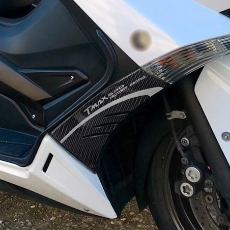 2 3D Resin Gel ERGAL STICKERS compatible for YAMAHA TMAX 530 2012-2016 fairing