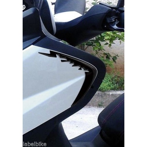 2 ADHESIVOS DE PROTECCIÓN DE ESQUINAS 3D compatibles con X MAX YAMAHA XMAX 2010-2013