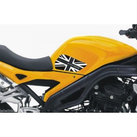 2 PROTECCIONES LATERALES 3D compatibles para MOTO triumph SPEED TRIPLE hasta 2013