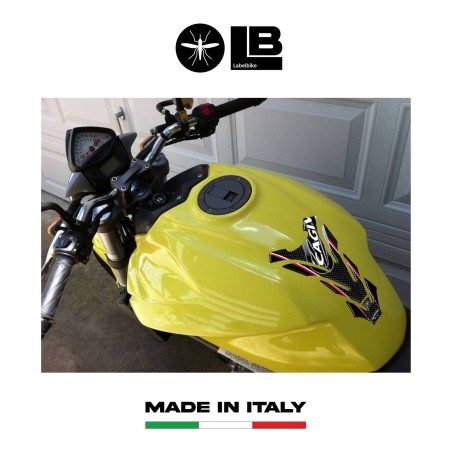Protector de depósito adhesivo de resina 3D compatible con motocicleta CAGIVA