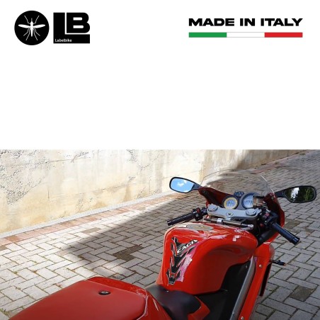 Protector de depósito adhesivo de resina 3D compatible con motocicleta CAGIVA