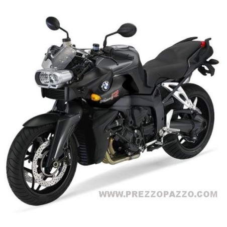 2 ADESIVI SERBATOIO per MOTO BMW K1300R K1300 STICKERS K 1300 R NERO-ROSSO 15x4